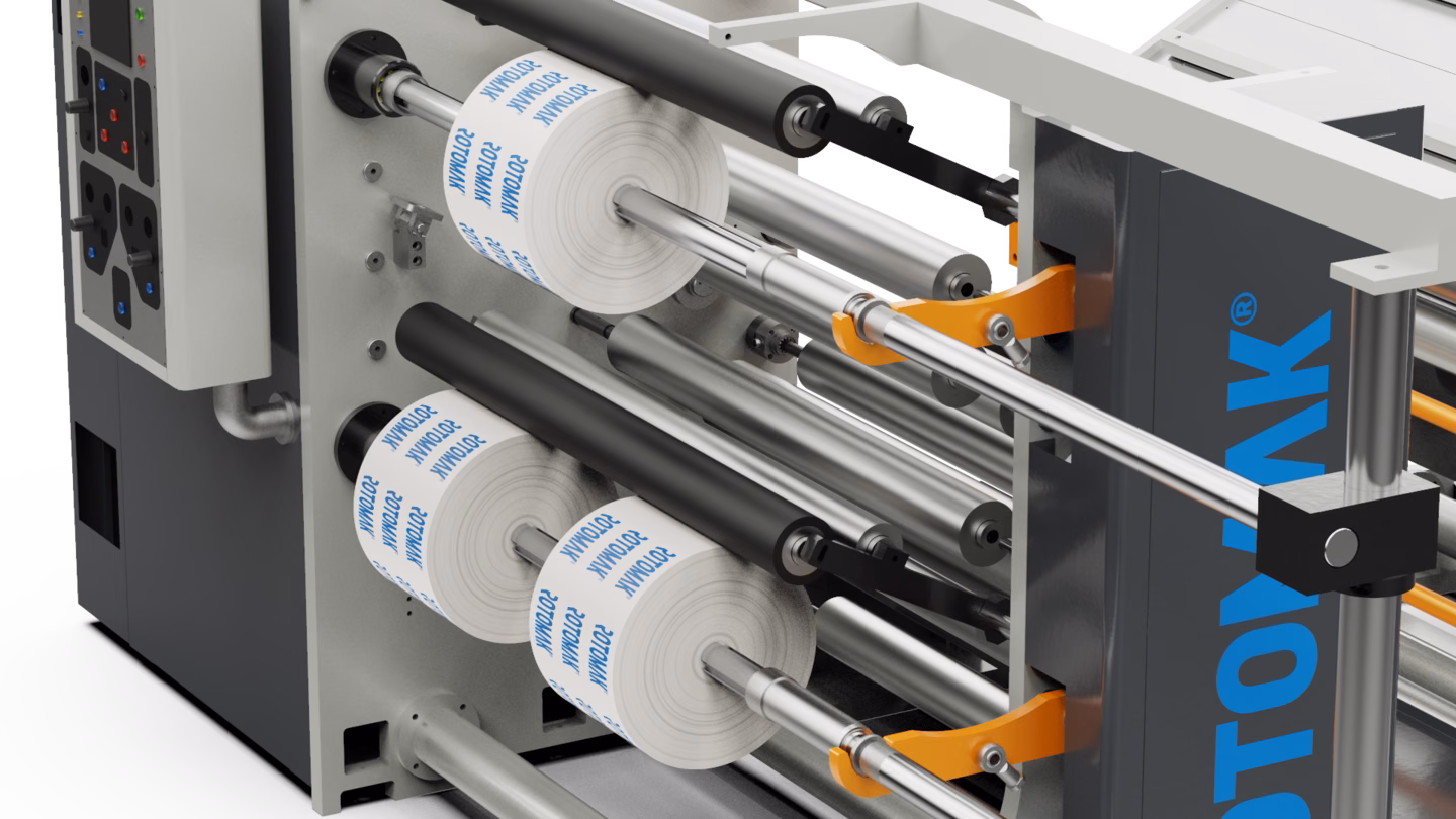 RSR-II Turret Compact Slitter Rewinder - G&ouml;rsel 1