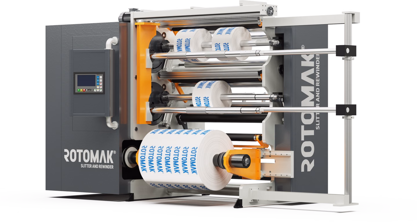 RSR-II Turret Compact Slitter Rewinder - G&ouml;rsel 3