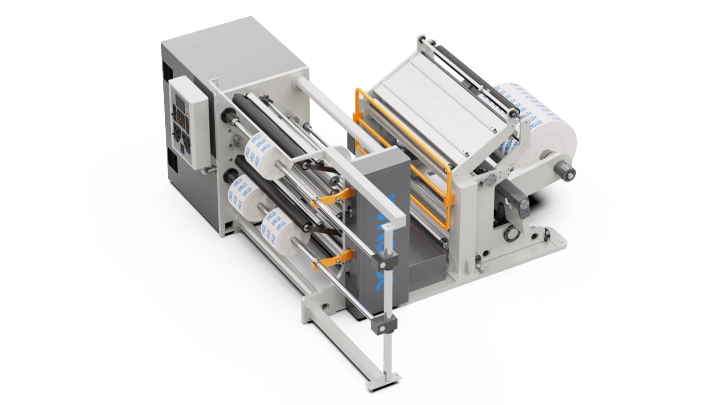 RSR-II Turret Compact Slitter Rewinder - G&ouml;rsel 12