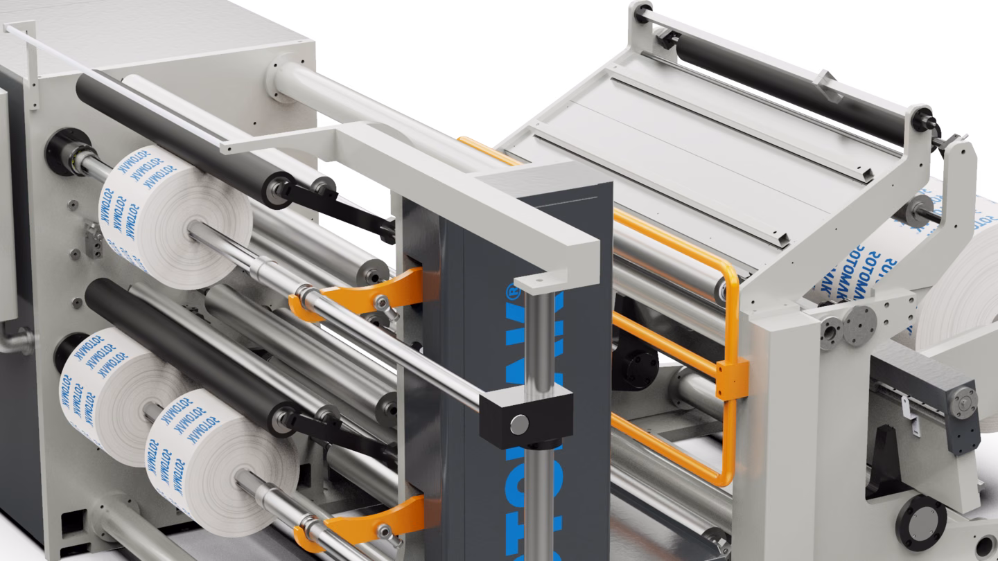 RSR-II Turret Compact Slitter Rewinder - G&ouml;rsel 14