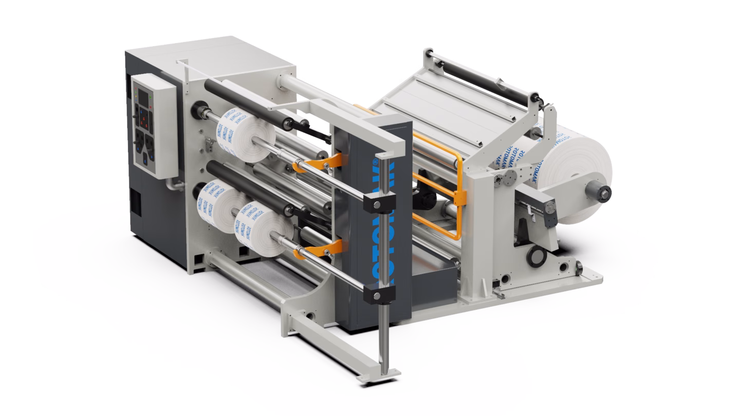 RSR-II Turret Compact Slitter Rewinder - G&ouml;rsel 15